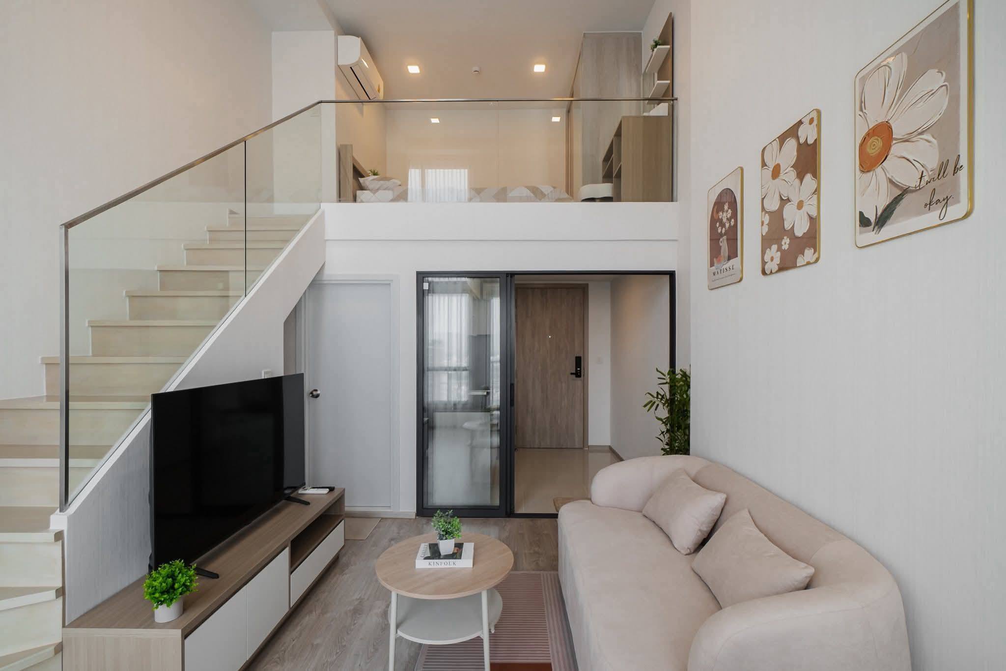 Duplex One Bedroom Condo For Rent