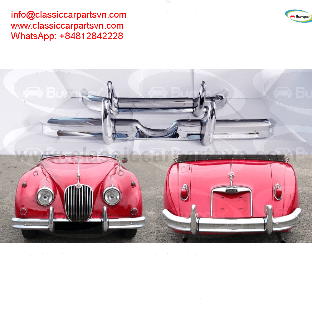 Jaguar XK150 bumpers (1957- 1961) NEW