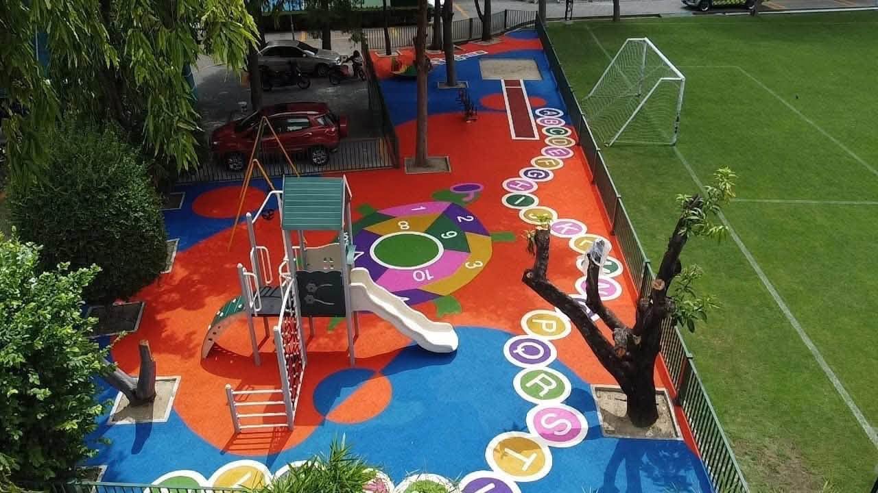 EPDM Gym Flooring Recycled Rubber Mat in Thailand