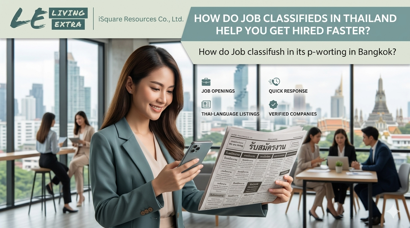 How Do Job Classifieds in Thailand Help You Get Hired Faster?
