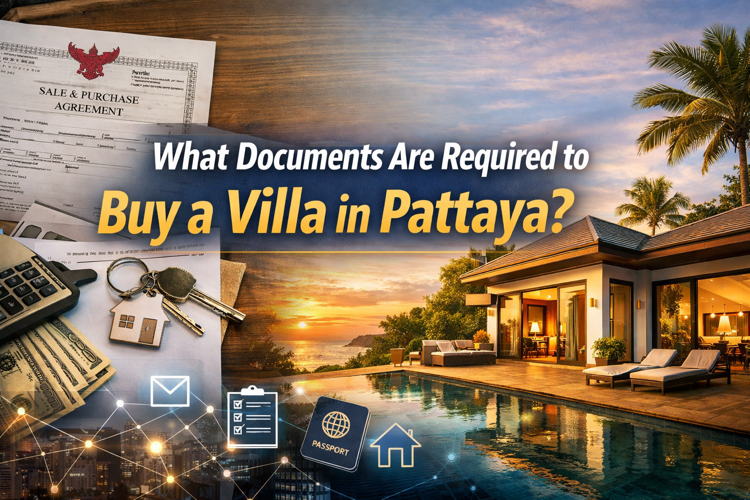 What documents are required to buy a villa in Pattaya?