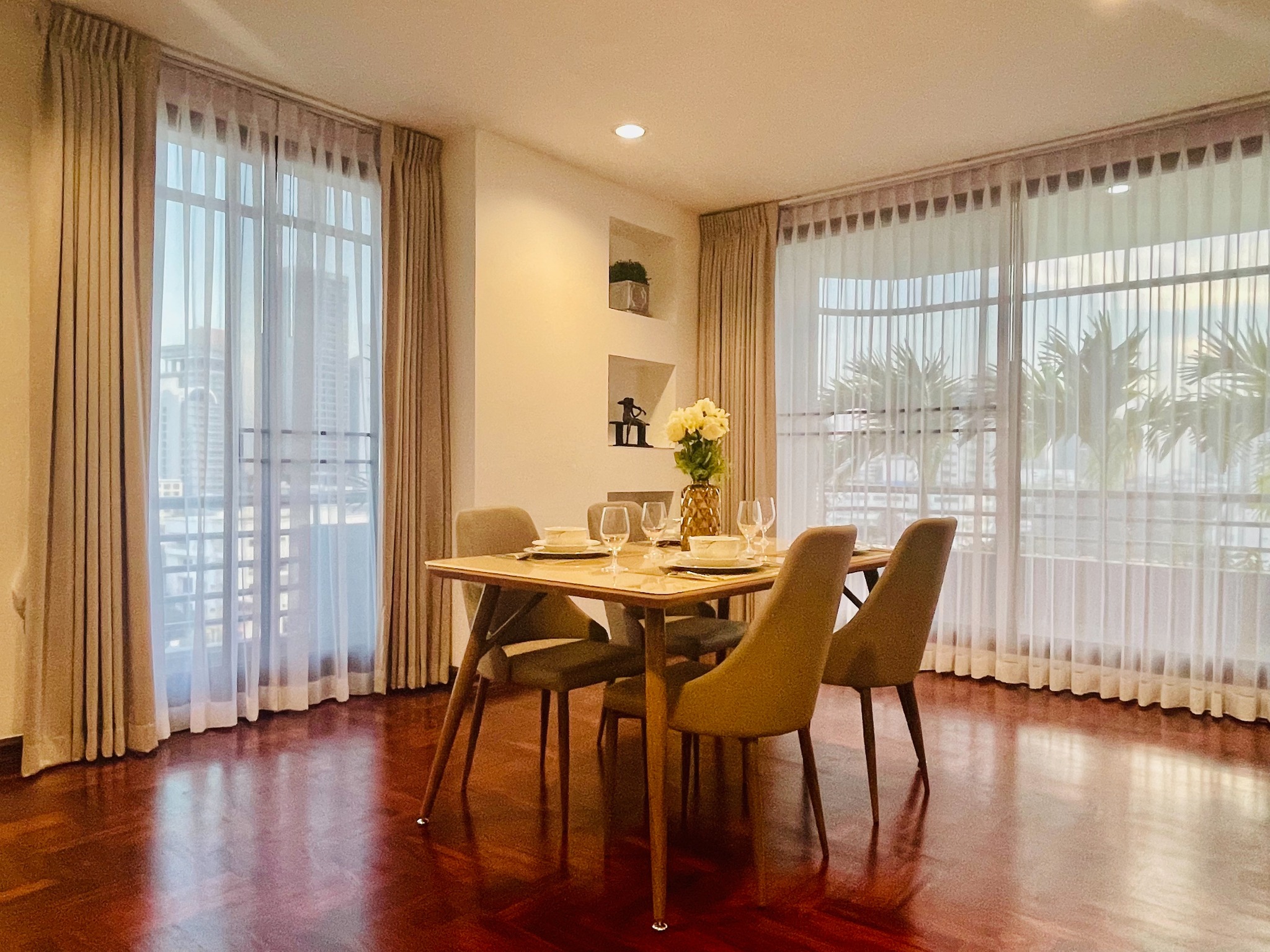 Two Bed Room Apartment with Large Terrace For Rent
