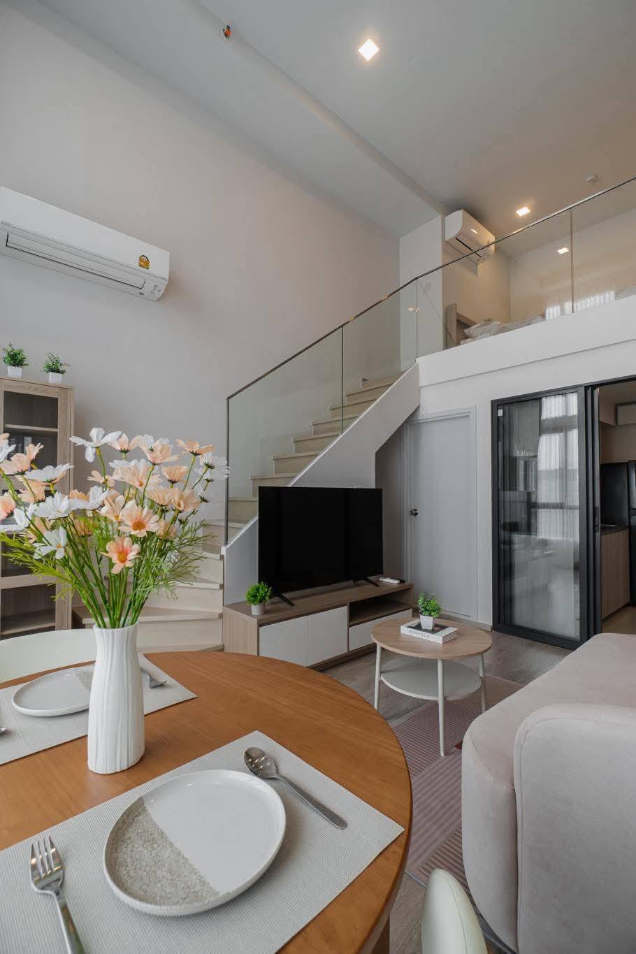 Duplex One Bedroom Condo For Rent