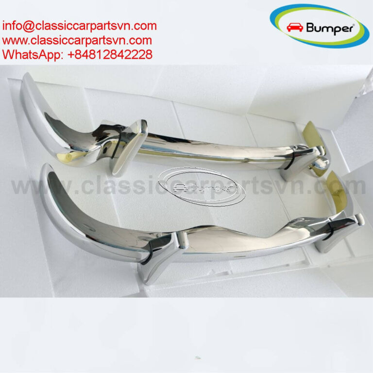 Mercedes Ponton 6-cylind W180 W128 Coupe Cabriolet bumpers (54-60)